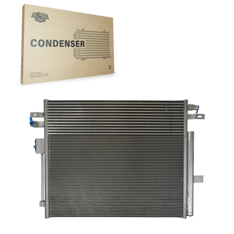 Glacier Blast GLB-GM30091 A/C Condenser for 2016-2022 Chevrolet Colorado, GMC Canyon