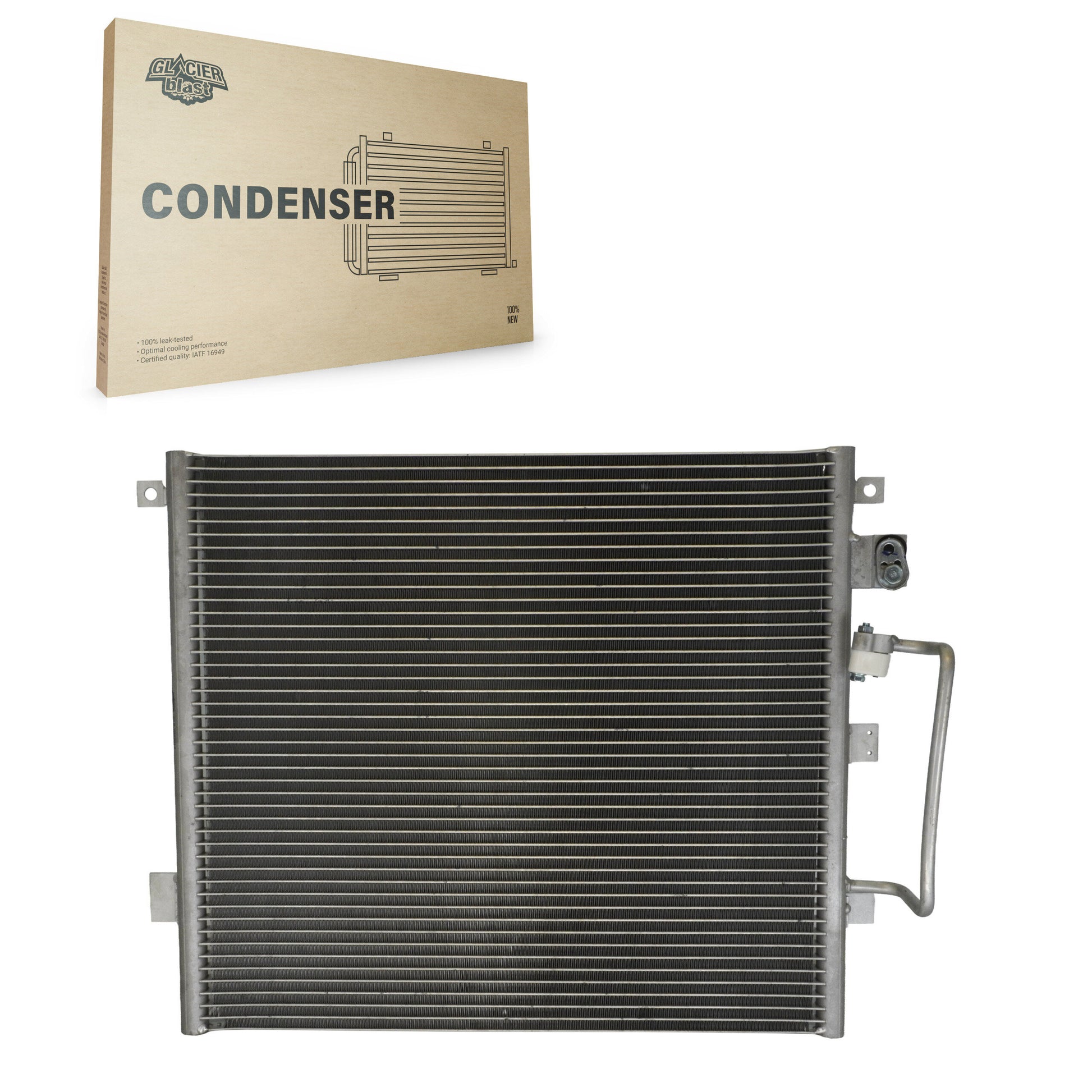 Glacier Blast GLB-GM3014 A/C Condenser for 2004-2012 Chevrolet Colorado, GMC Canyon and More
