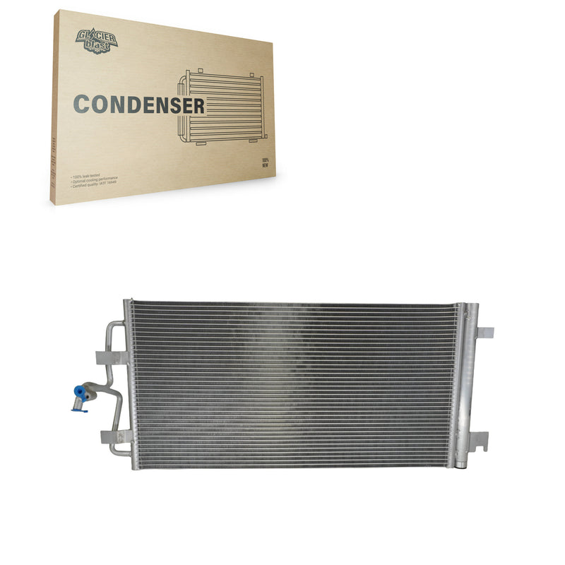 Glacier Blast GLB-GM3467 A/C Condenser for 2006-2011 Chevrolet Impala, Buick Allure and More