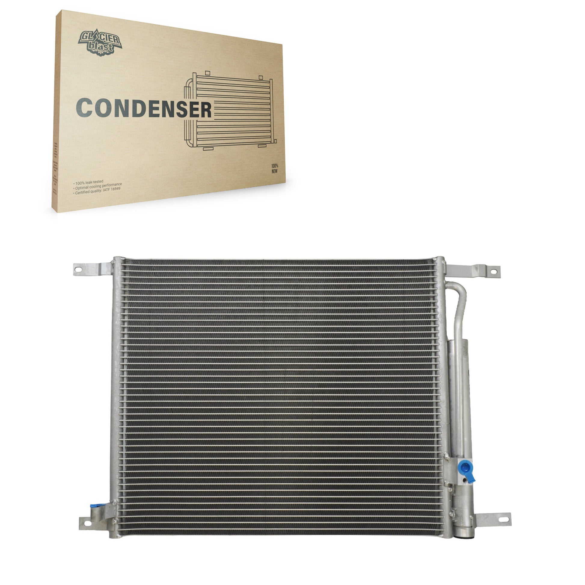 Glacier Blast GLB-GM3877 A/C Condenser for 2009-2011 Chevrolet Aveo, Chevrolet Aveo5 and More
