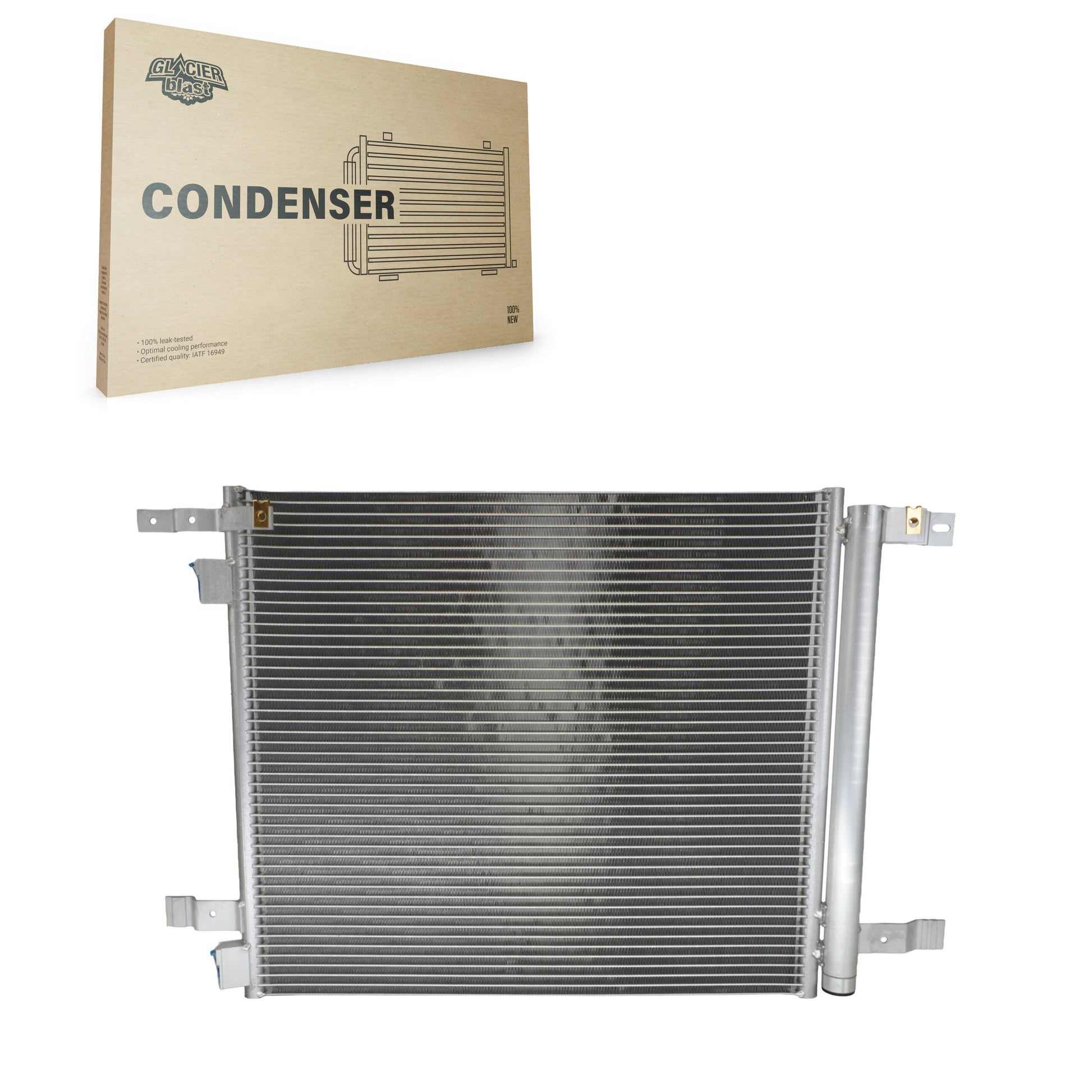 Glacier Blast GLB-GM4055 A/C Condenser for 2010-2016 Cadillac SRX, Saab 9-4X