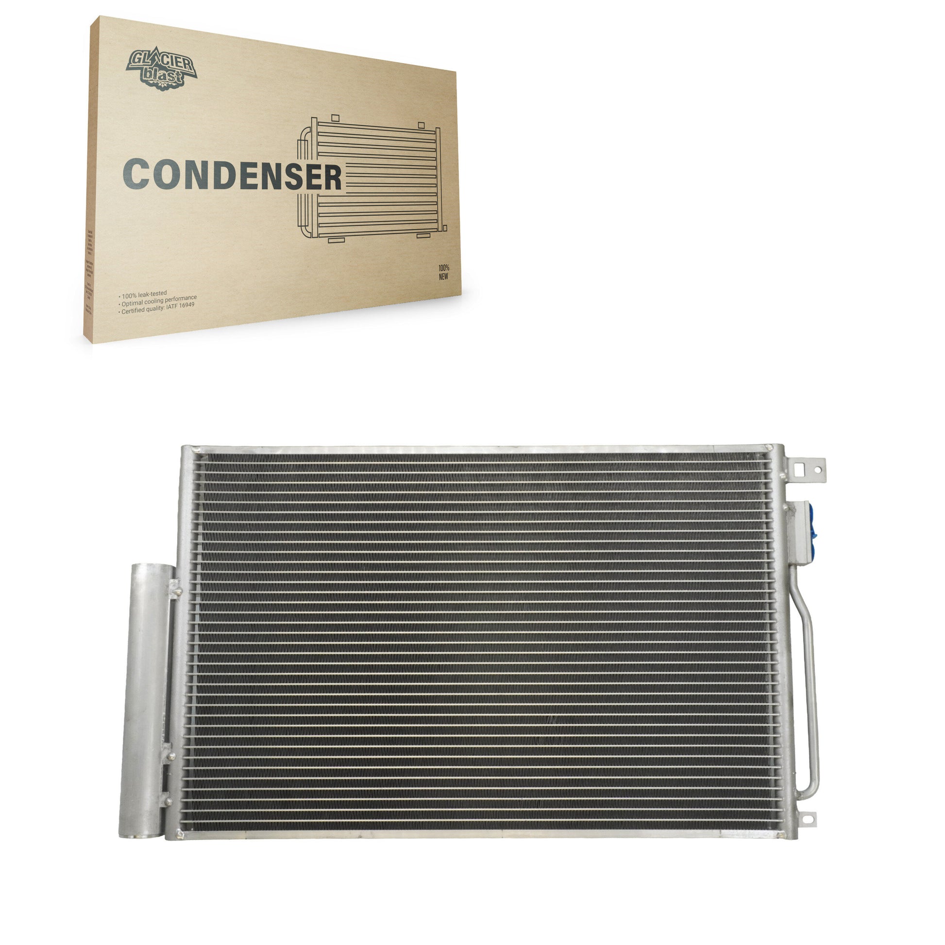 Glacier Blast GLB-GM4063 A/C Condenser for 2012-2018 Chevrolet Sonic