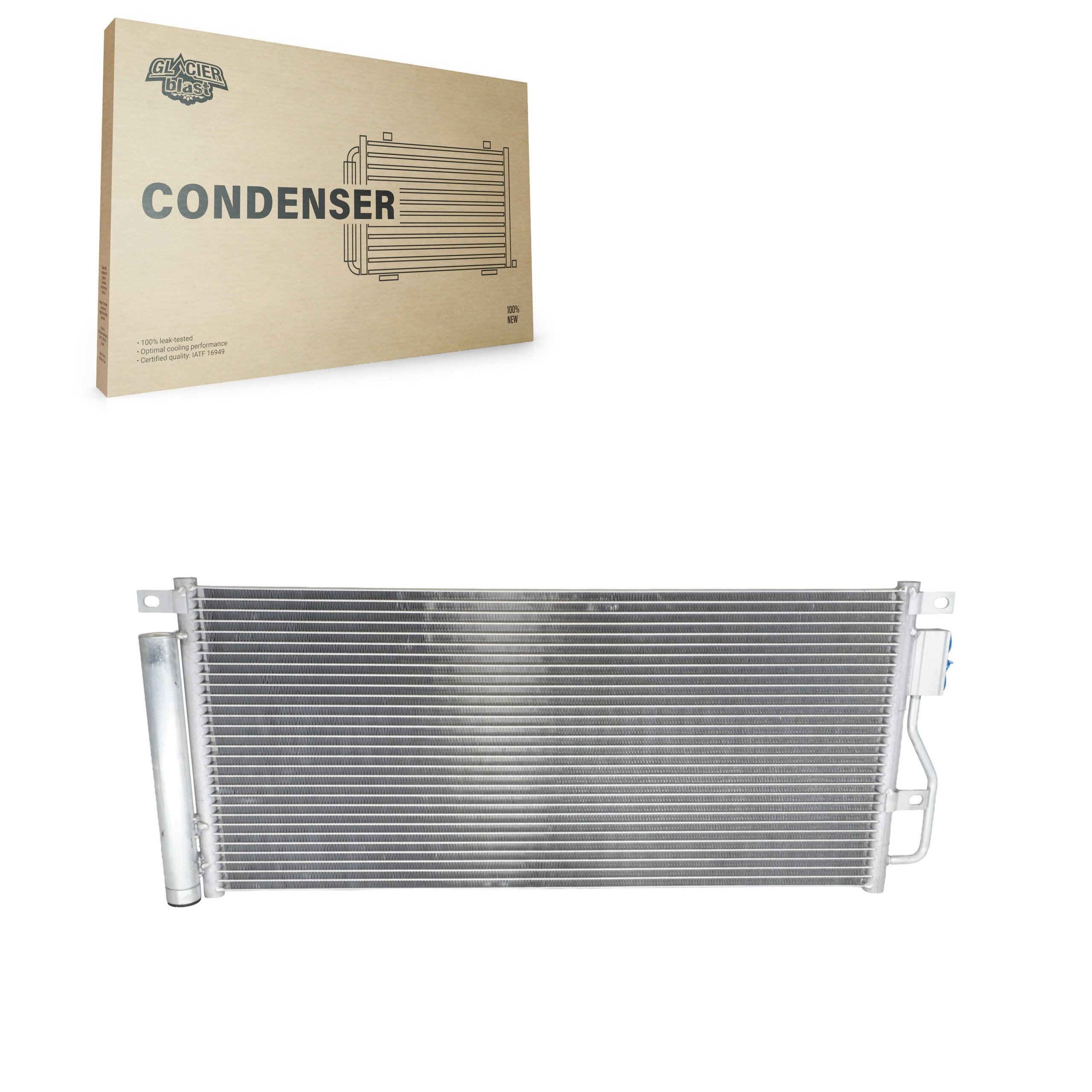 Glacier Blast GLB-GM4759 A/C Condenser for 2015-2022 Chevrolet Trax, Buick Encore