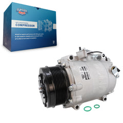Glacier Blast GLB-HO12639 A/C Compressor for 2007-2015 Honda Civic, Acura RDX and More