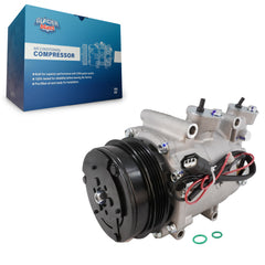 Glacier Blast GLB-HO12901 A/C Compressor for 2010-2016 Honda CR-Z, Honda Insight