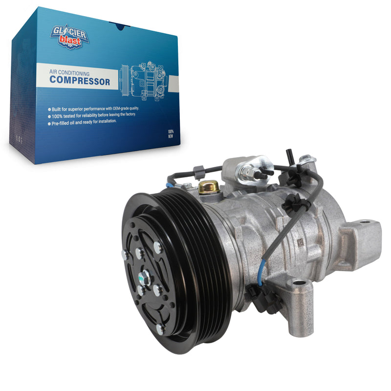 Glacier Blast GLB-HO13299 A/C Compressor for 2016-2022 Honda HR-V