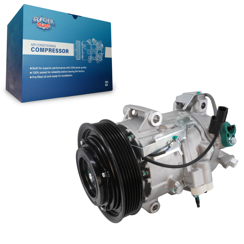 Glacier Blast GLB-HO13353 A/C Compressor for 2018-2025 Honda Odyssey