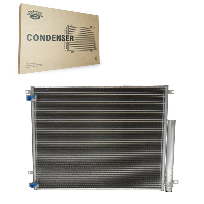 Glacier Blast GLB-HO30007 A/C Condenser for 2016-2021 Honda Civic