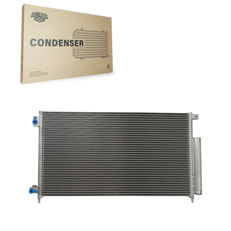 Glacier Blast GLB-HO3086 A/C Condenser for 2003-2007 Honda Accord