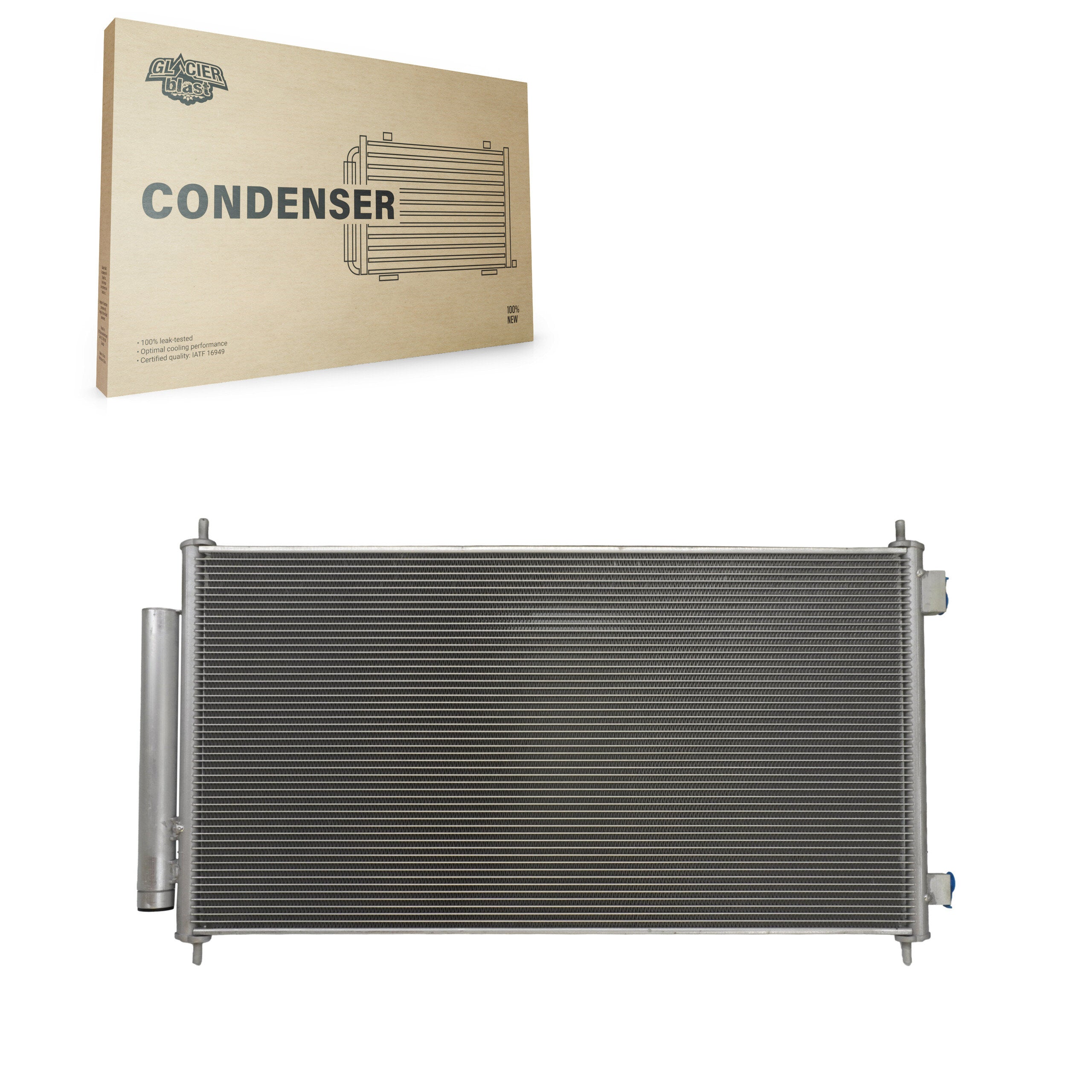 Glacier Blast GLB-HO3599 A/C Condenser for 2007-2011 Honda CR-V