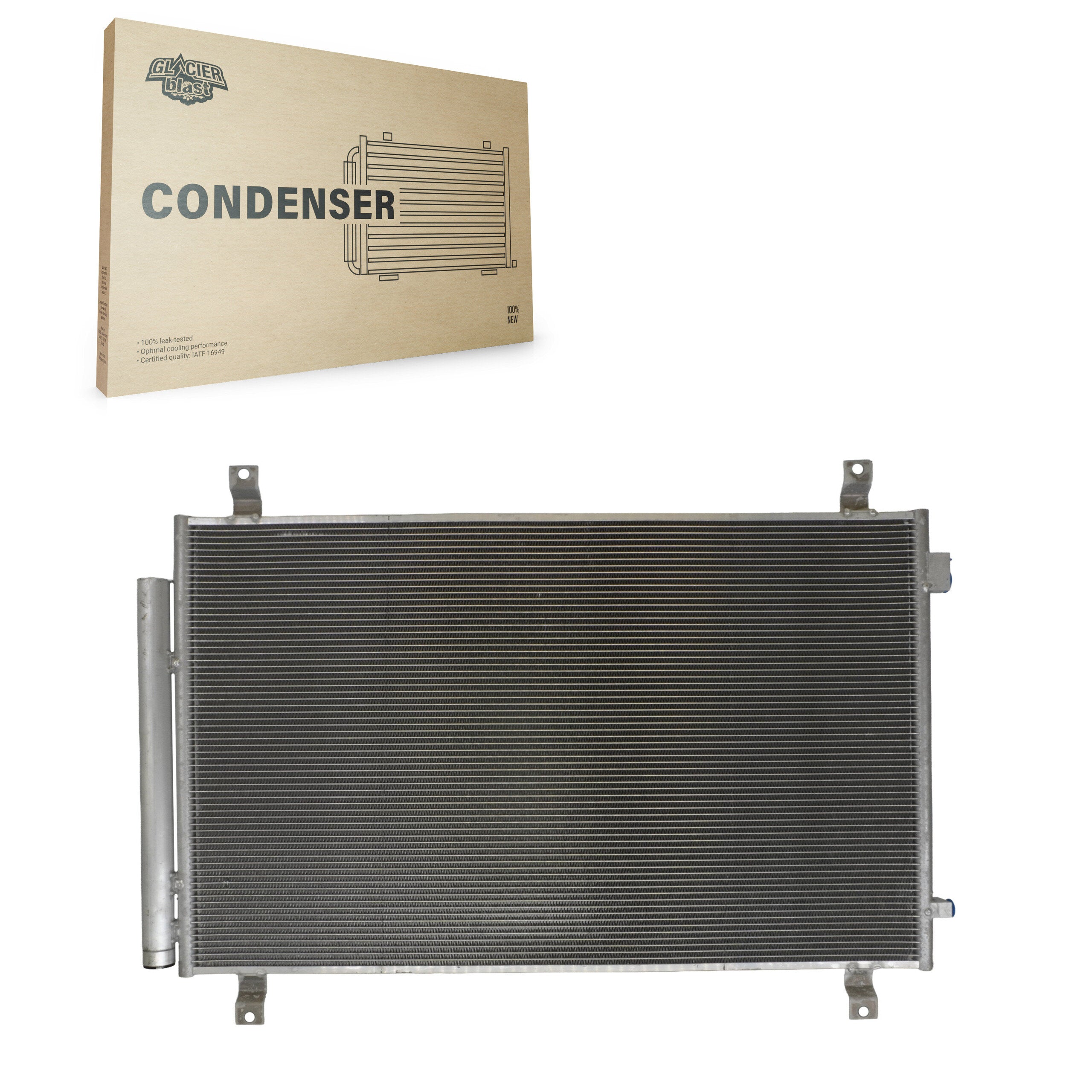 Glacier Blast GLB-HO4277 A/C Condenser for 2014-2025 Honda Passport, Honda Ridgeline and More