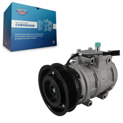 Glacier Blast GLB-HY12282 A/C Compressor for 2005-2010 Hyundai Tucson, Kia Sportage