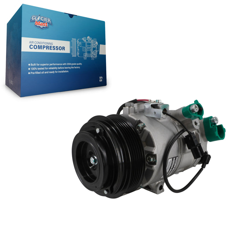 Glacier Blast GLB-HY13276 A/C Compressor for 2014-2015 Hyundai Tucson
