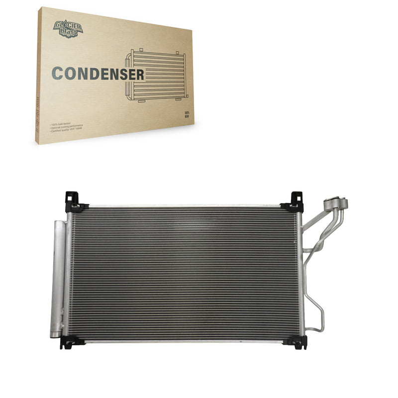 Glacier Blast GLB-HY4445 A/C Condenser for 2015-2019 Hyundai Sonata