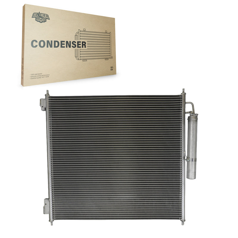 Glacier Blast GLB-LR4433 A/C Condenser for 2013-2025 Land Rover Defender 130, Land Rover Range Rover and More