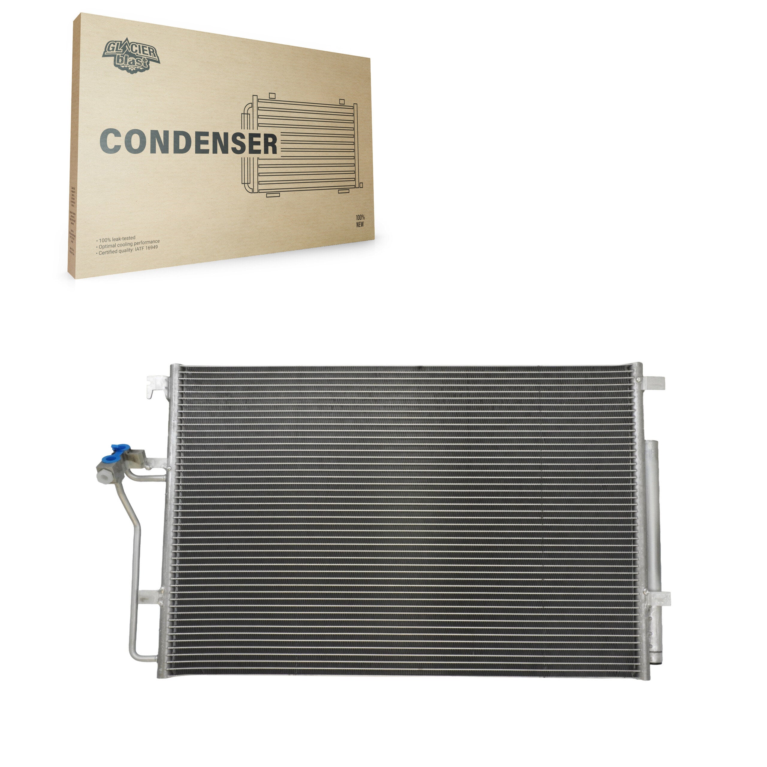 Glacier Blast GLB-MB3902 A/C Condenser for 2007-2024 Mercedes-Benz Sprinter 1500, Mercedes-Benz Sprinter 4500 and More