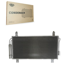 Glacier Blast GLB-MI4293 A/C Condenser for 2014-2022 Mitsubishi Outlander PHEV, Mitsubishi Outlander