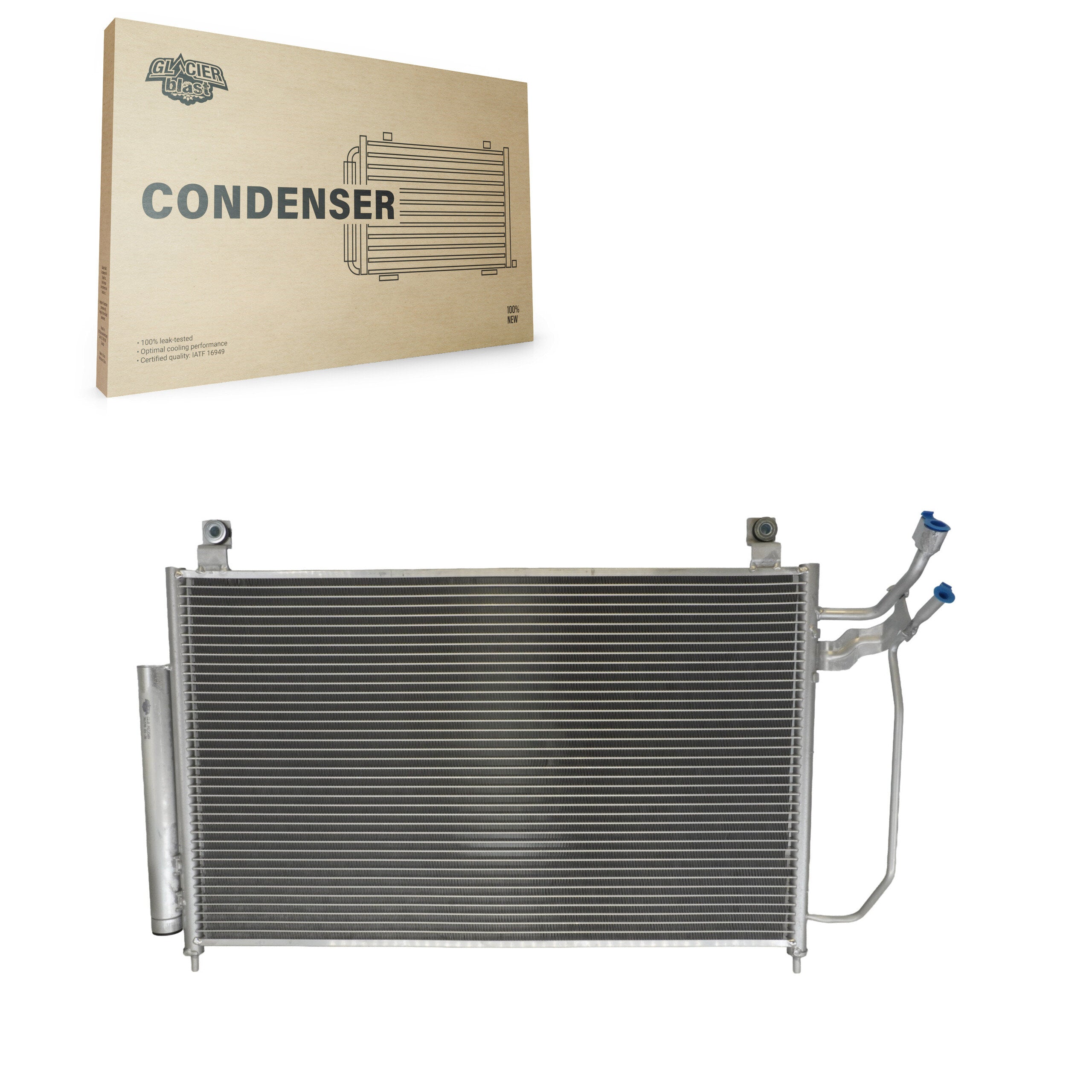 Glacier Blast GLB-MZ3589 A/C Condenser for 2007-2012 Mazda CX-7