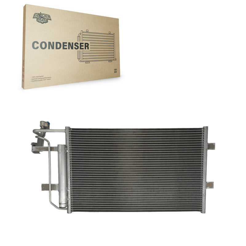 Glacier Blast GLB-MZ3978 A/C Condenser for 2012-2017 Mazda 5