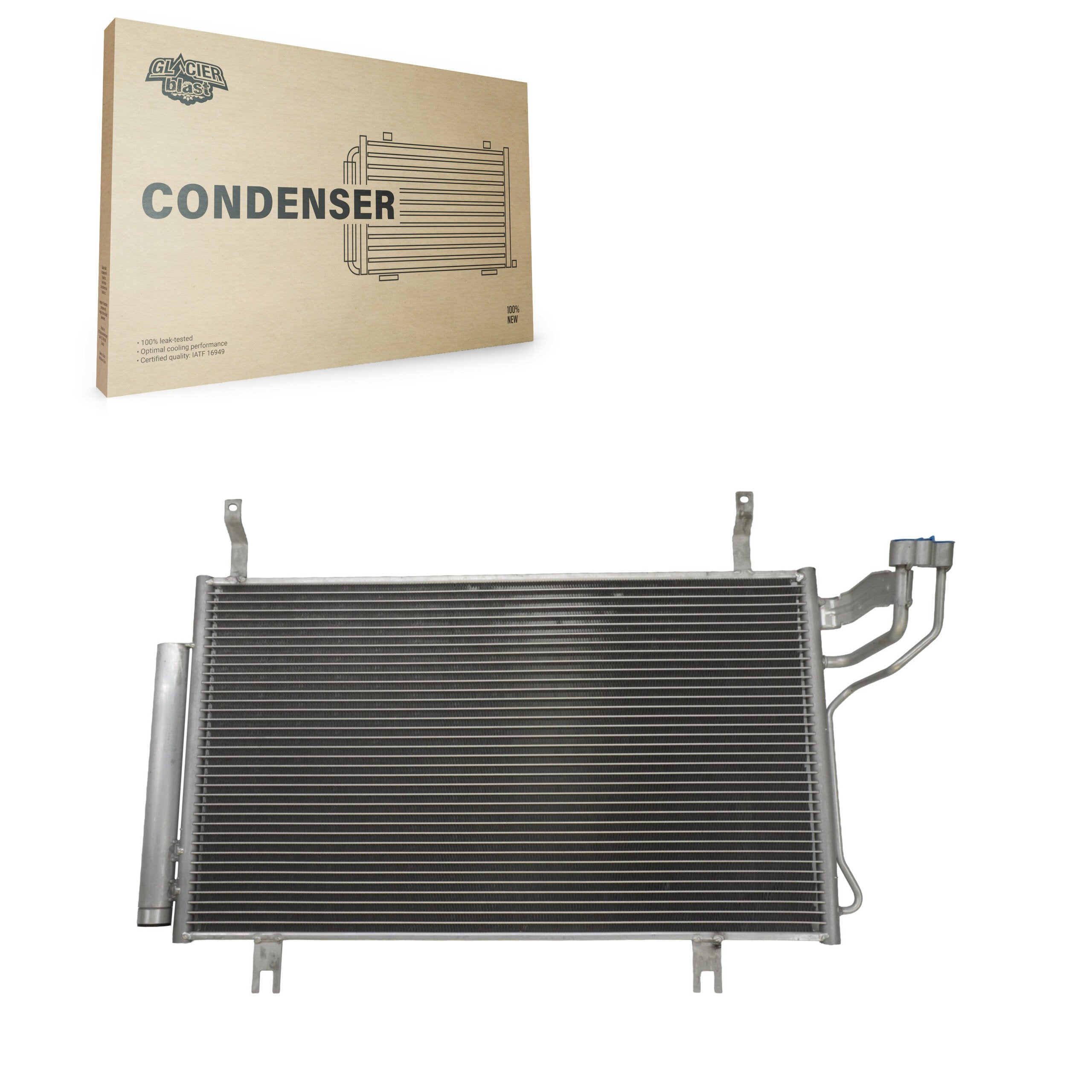 Glacier Blast GLB-MZ4189 A/C Condenser for 2013-2024 Mazda CX-5