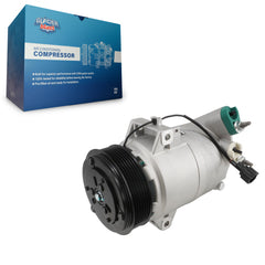 Glacier Blast GLB-NI12310 A/C Compressor for 2005-2021 Nissan NV1500, Nissan NV2500 and More