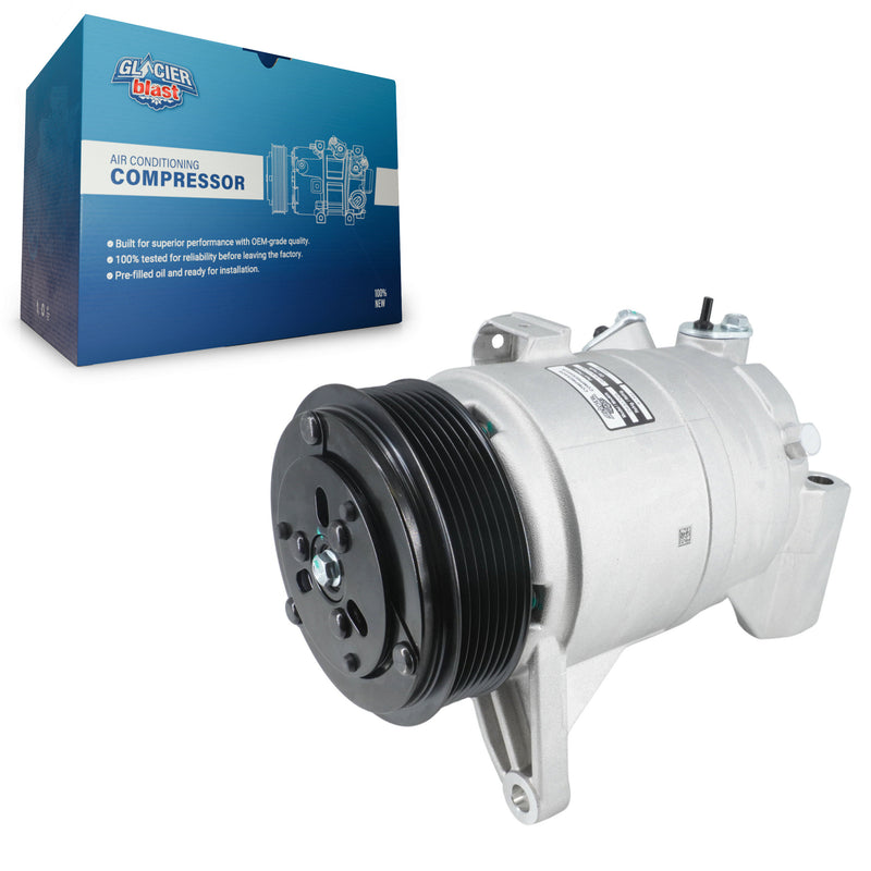 Glacier Blast GLB-NI12742 A/C Compressor for 2009-2017 INFINITI QX60, INFINITI JX35 and More