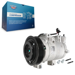Glacier Blast GLB-NI12863 A/C Compressor for 2008-2015 Nissan Rogue Select, Nissan Rogue