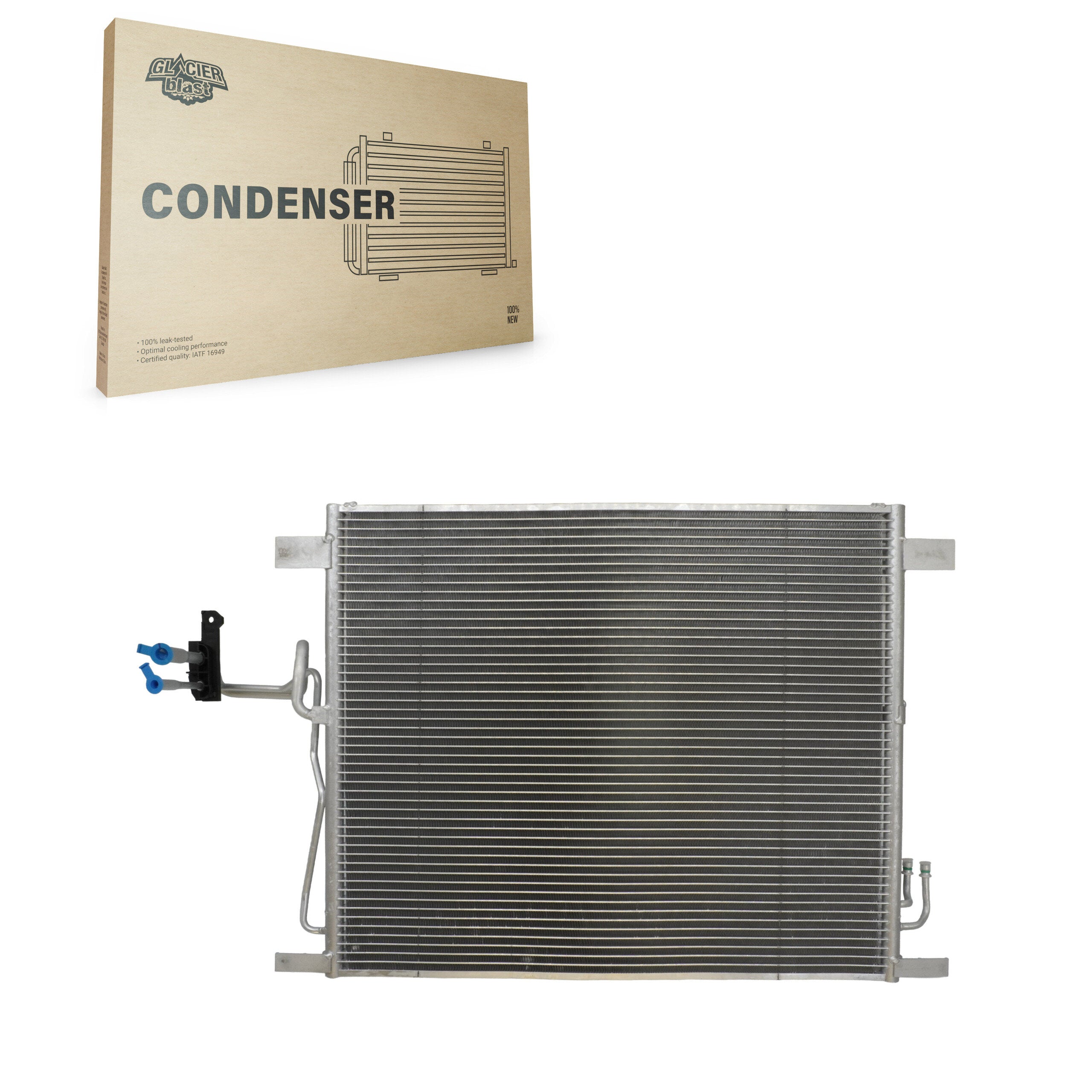 Glacier Blast GLB-NI3772 A/C Condenser for 2008-2017 INFINITI QX50, INFINITI QX70 and More