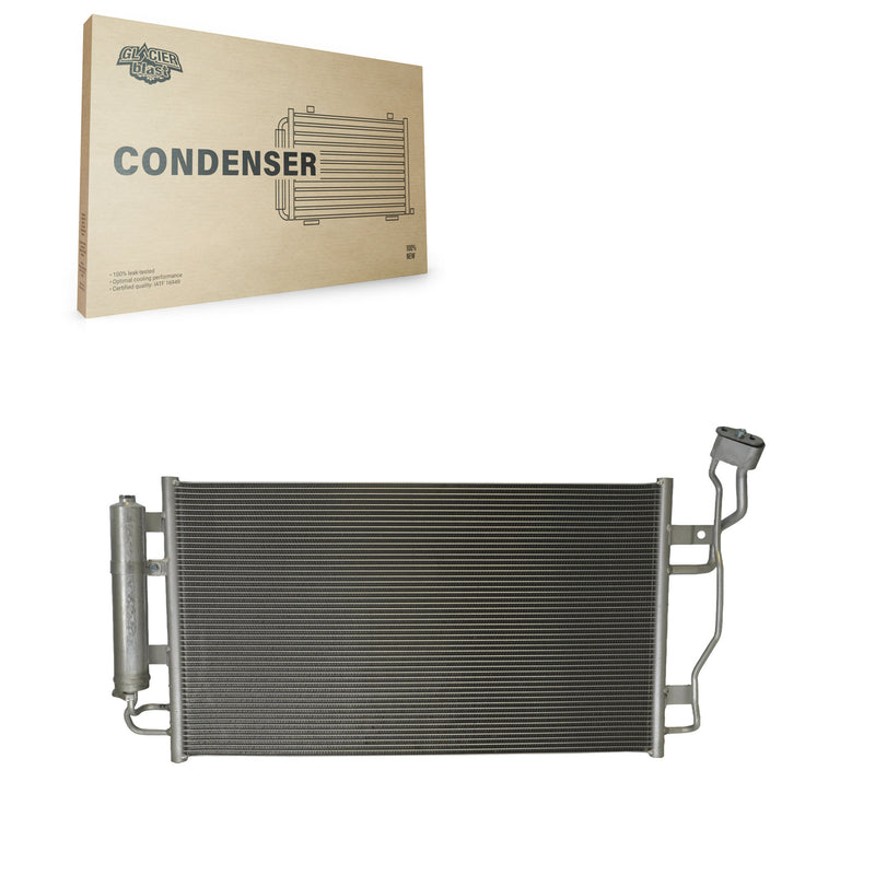 Glacier Blast GLB-NI4368 A/C Condenser for 2013-2024 Nissan LEAF