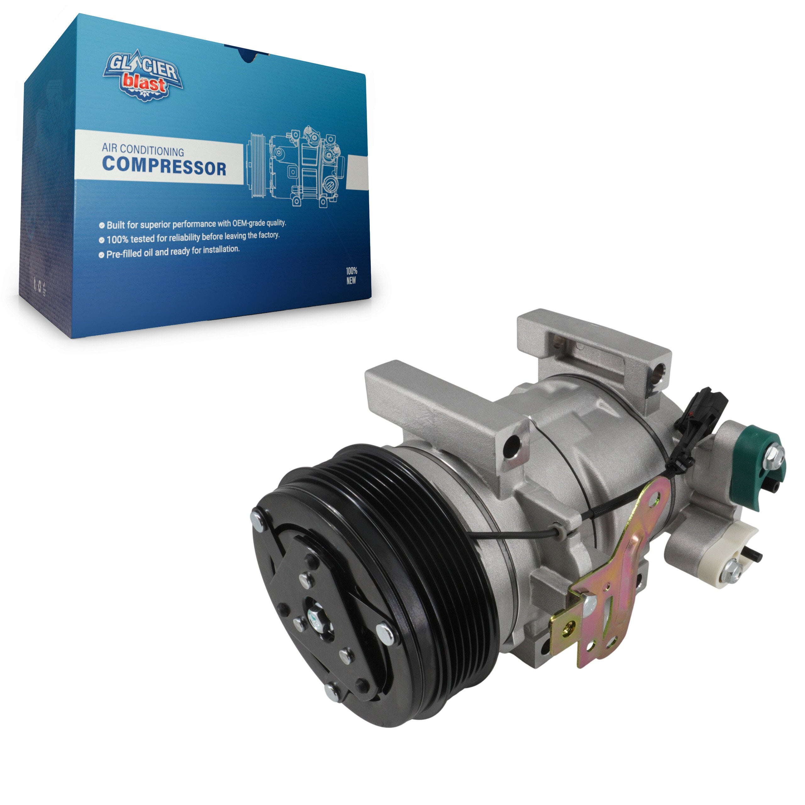Glacier Blast GLB-SB12978 A/C Compressor for 2011-2013 Subaru Forester