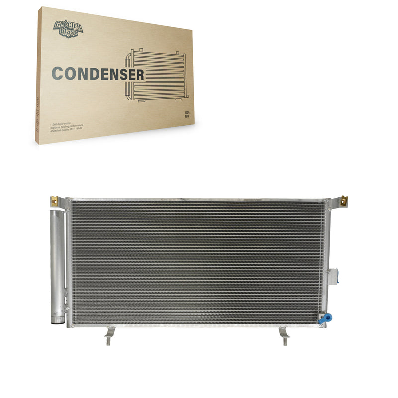 Glacier Blast GLB-SB3885 A/C Condenser for 2010-2014 Subaru Legacy, Subaru Outback