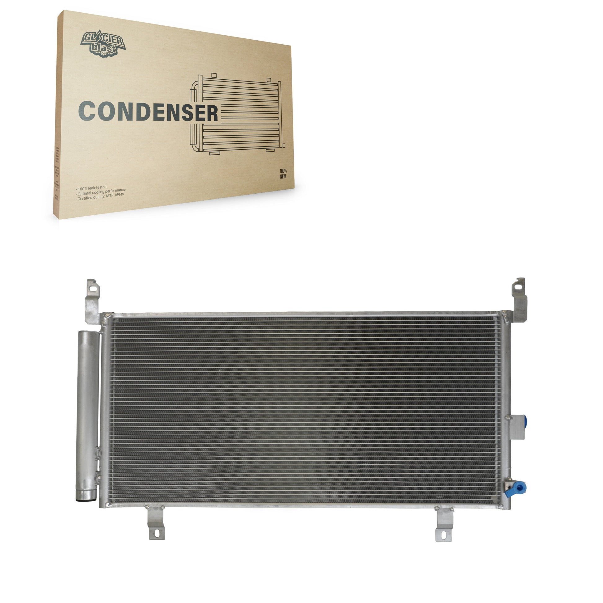Glacier Blast GLB-SB4454 A/C Condenser for 2015-2019 Subaru Legacy, Subaru Outback