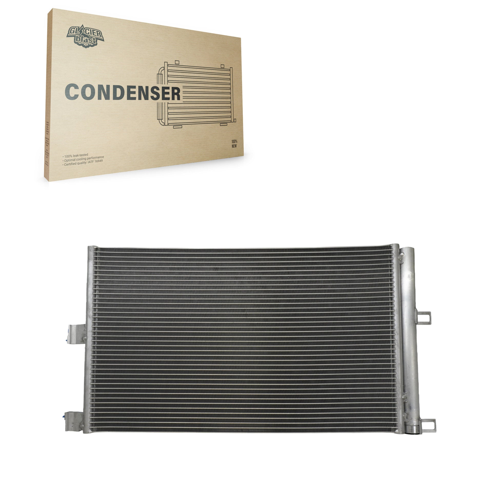 Glacier Blast GLB-TL30182 A/C Condenser for 2017-2023 Tesla 3