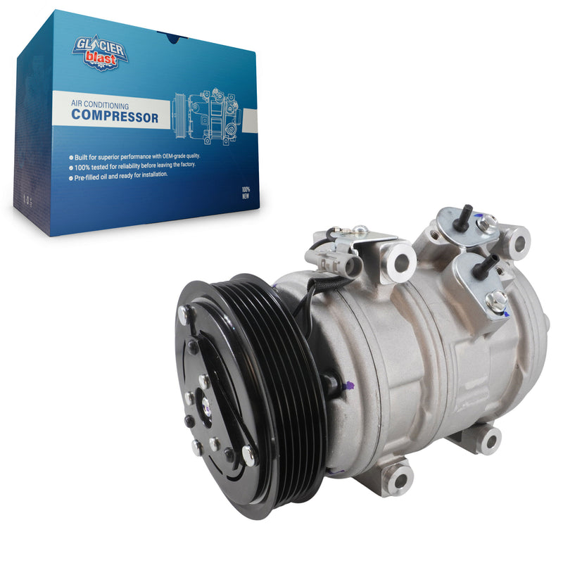 Glacier Blast GLB-TO12103 A/C Compressor for 2004-2007 Toyota Sienna