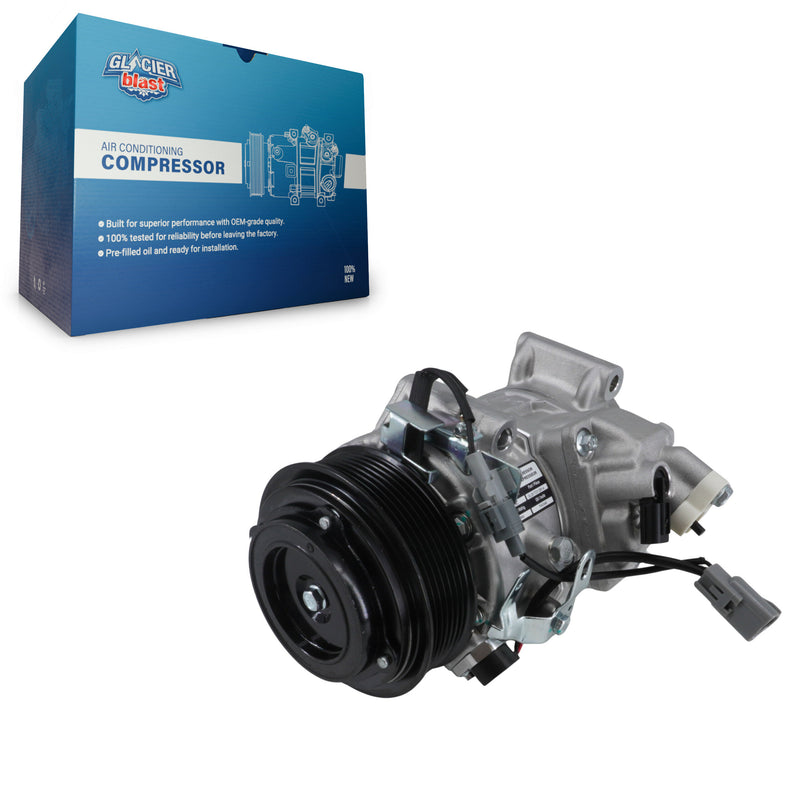 Glacier Blast GLB-TO12814 A/C Compressor for 2010-2018 Lexus ES350, Lexus GS350 and More