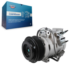 Glacier Blast GLB-TO12966 A/C Compressor for 2010-2020 Toyota 4Runner, Toyota FJ Cruiser