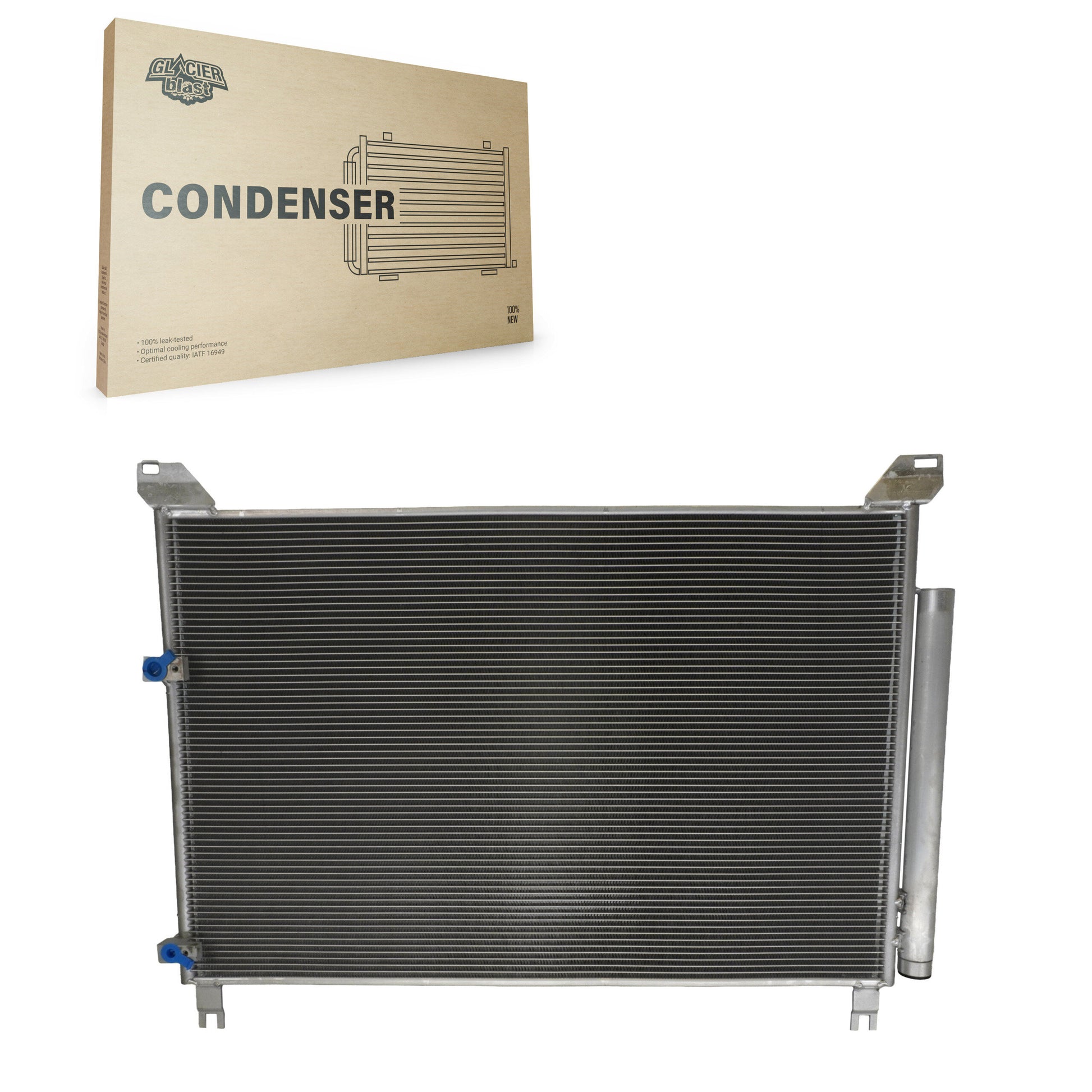 Glacier Blast GLB-TO30017 A/C Condenser for 2016-2022 Lexus RX350L, Lexus RX350