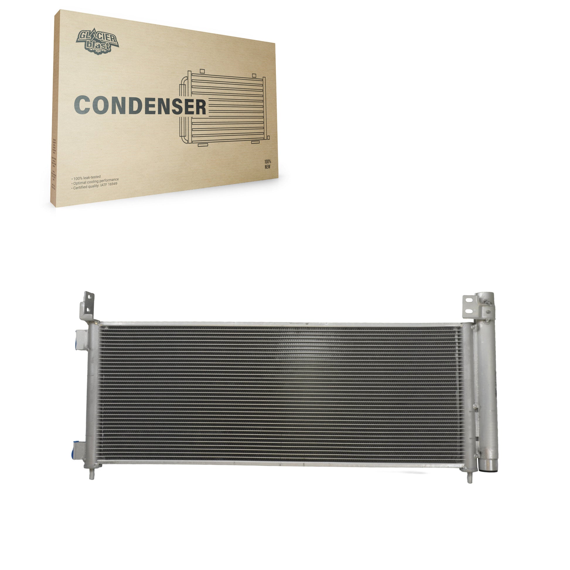 Glacier Blast GLB-TO30027 A/C Condenser for 2016-2018 Toyota RAV4