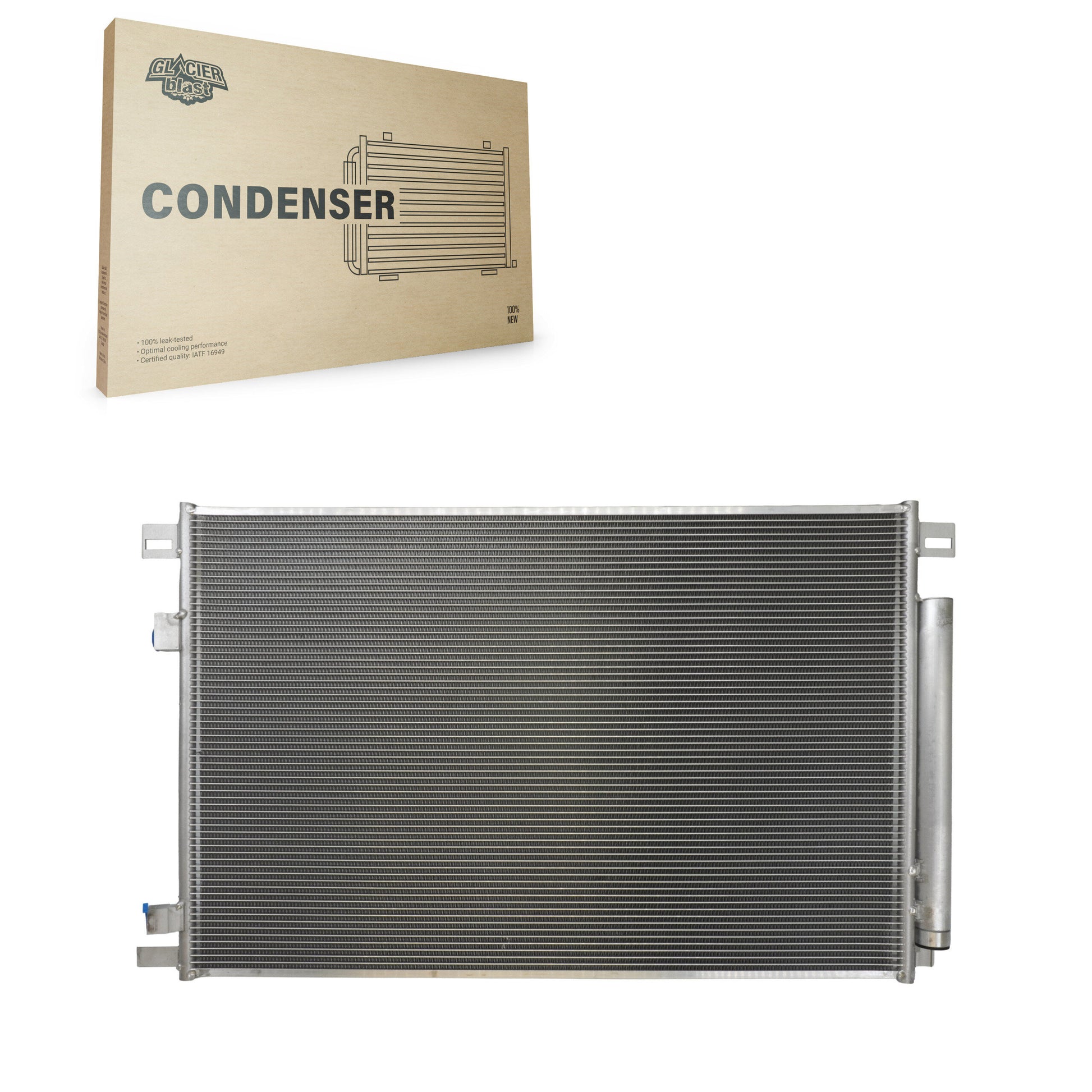 Glacier Blast GLB-TO30085 A/C Condenser for 2018-2025 Lexus NX250, Lexus NX350 and More