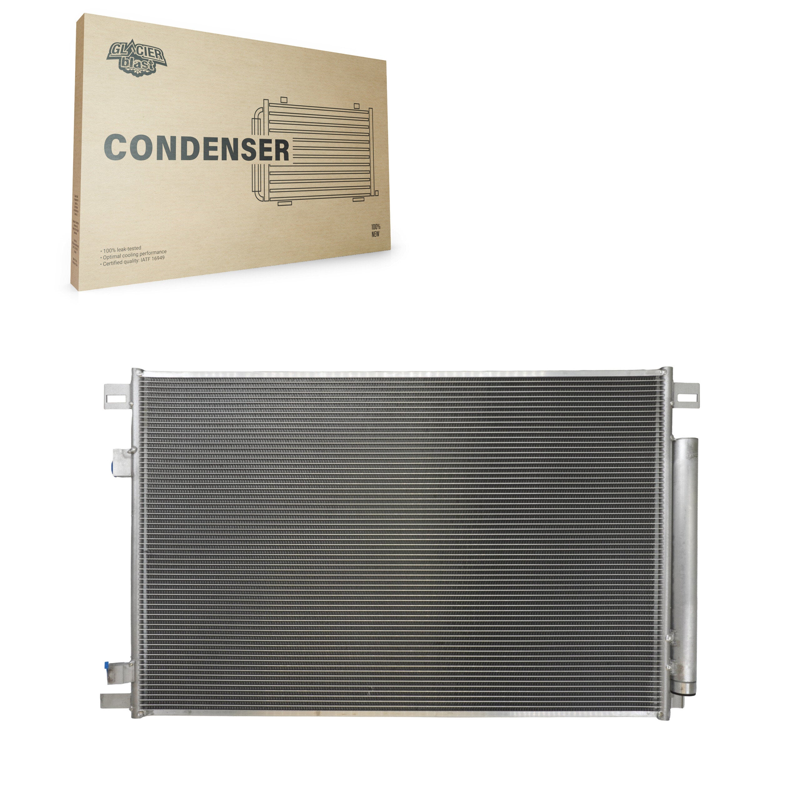 Glacier Blast GLB-TO30085 A/C Condenser for 2018-2025 Lexus NX250, Lexus NX350 and More