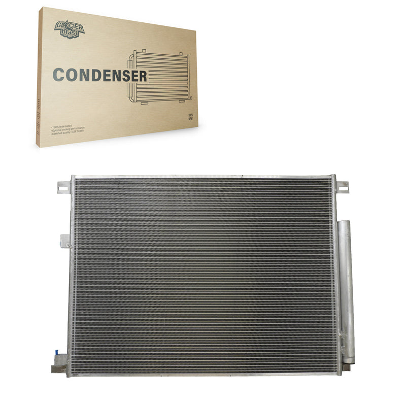 Glacier Blast GLB-TO30176 A/C Condenser for 2020-2024 Lexus TX350, Toyota Grand Highlander and More