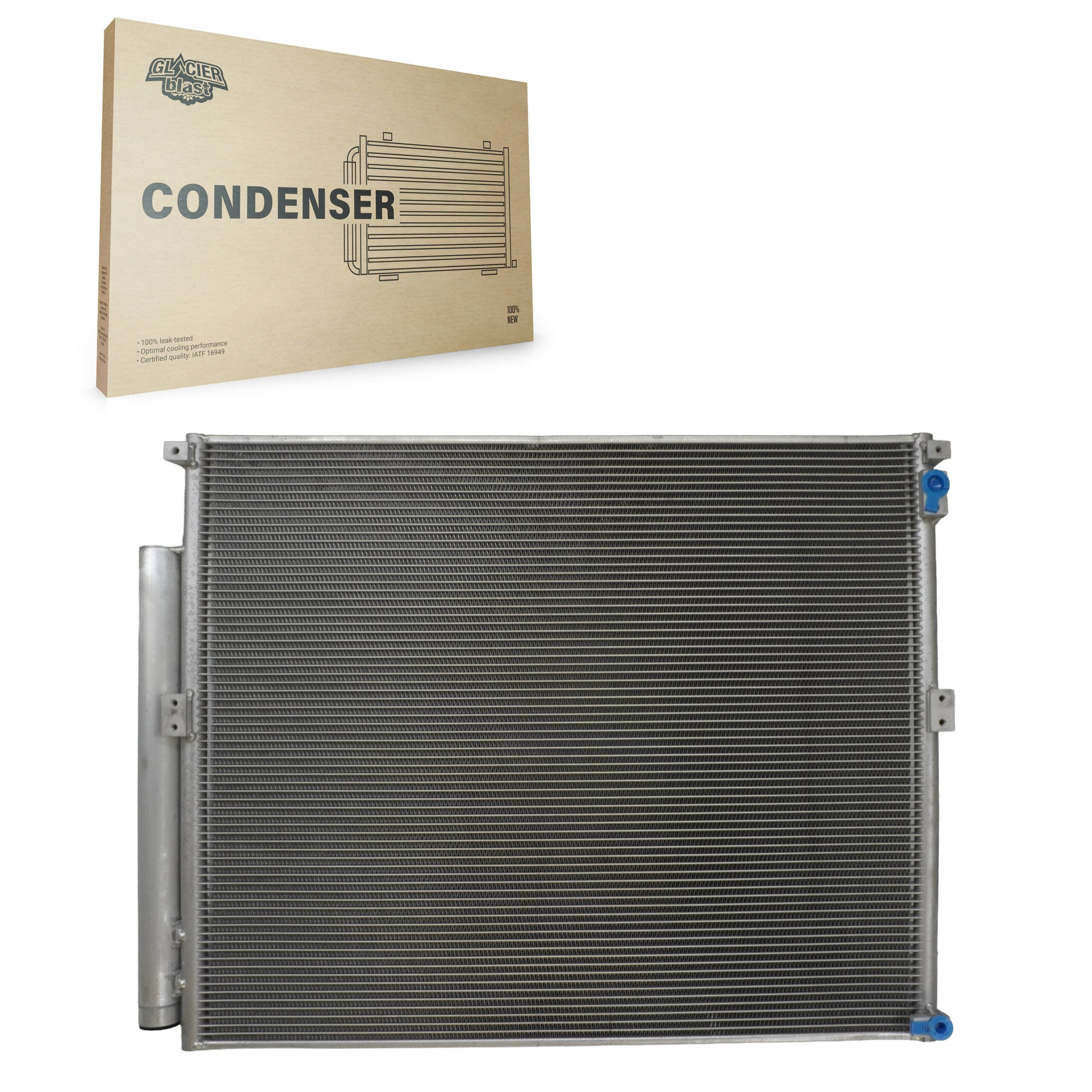 Glacier Blast GLB-TO3282 A/C Condenser for 2003-2009 Lexus GX470, Toyota 4Runner