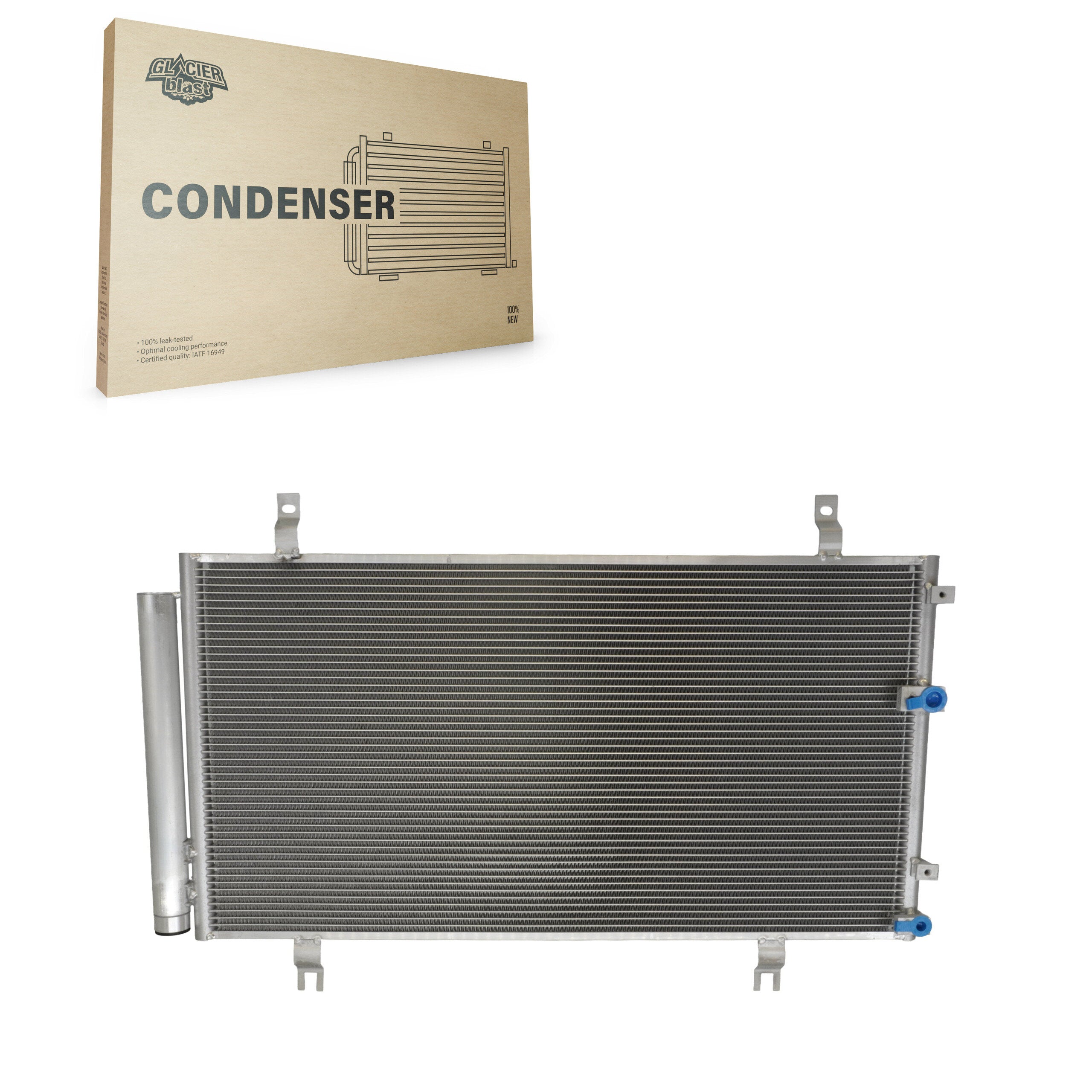 Glacier Blast GLB-TO3523 A/C Condenser for 2006-2015 Lexus IS250, Lexus IS350