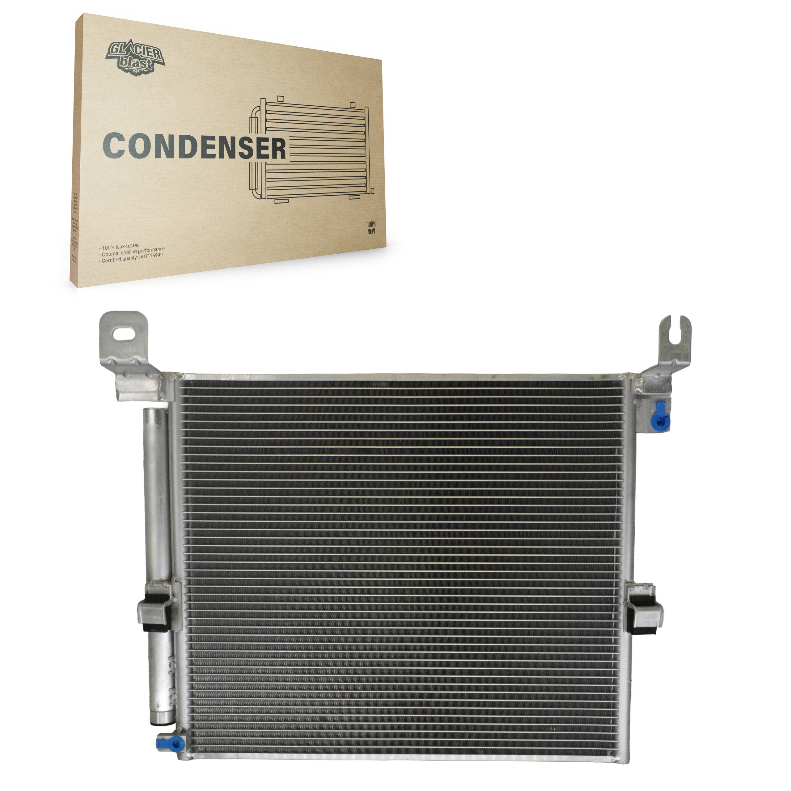 Glacier Blast GLB-TO4369 A/C Condenser for 2012-2015 Toyota Tacoma