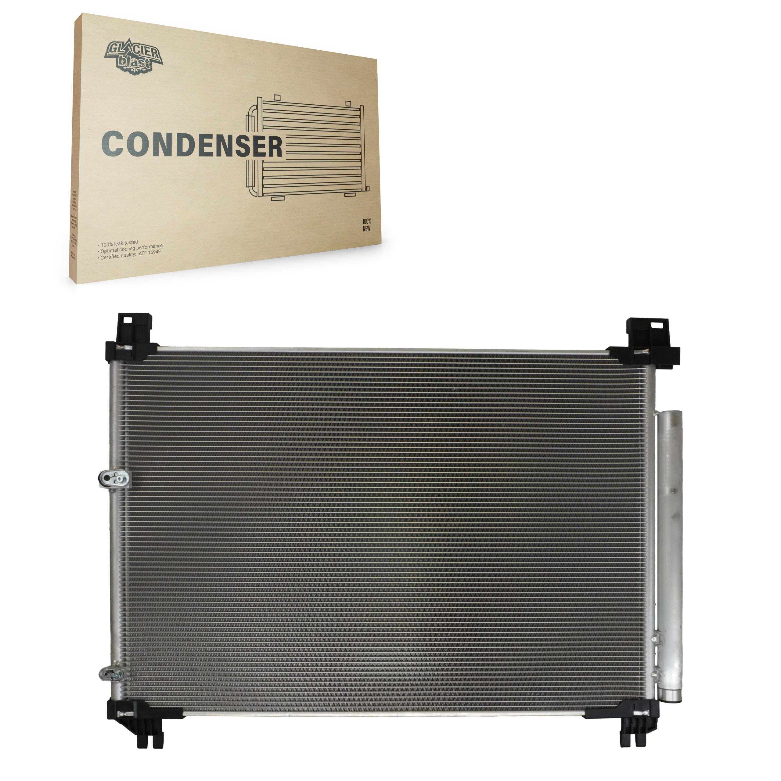 Glacier Blast GLB-TO4439 A/C Condenser for 2014-2019 Toyota Highlander