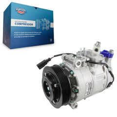 Glacier Blast GLB-VW12216 A/C Compressor for 2002-2016 Porsche Cayenne, Audi Q7 and More