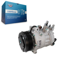 Glacier Blast GLB-VW13477 A/C Compressor for 2018-2023 Volkswagen Atlas, Volkswagen Atlas Cross Sport and More