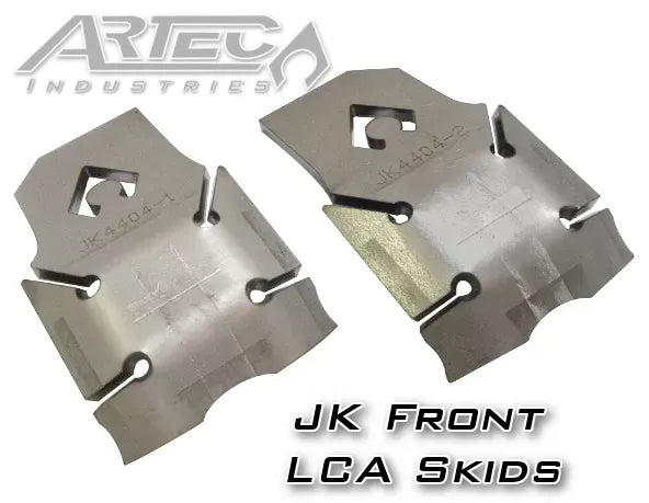 Artec Industries JK4404 JK Front LCA Skids for 2007-2018 Jeep Wrangler / Wrangler JK image