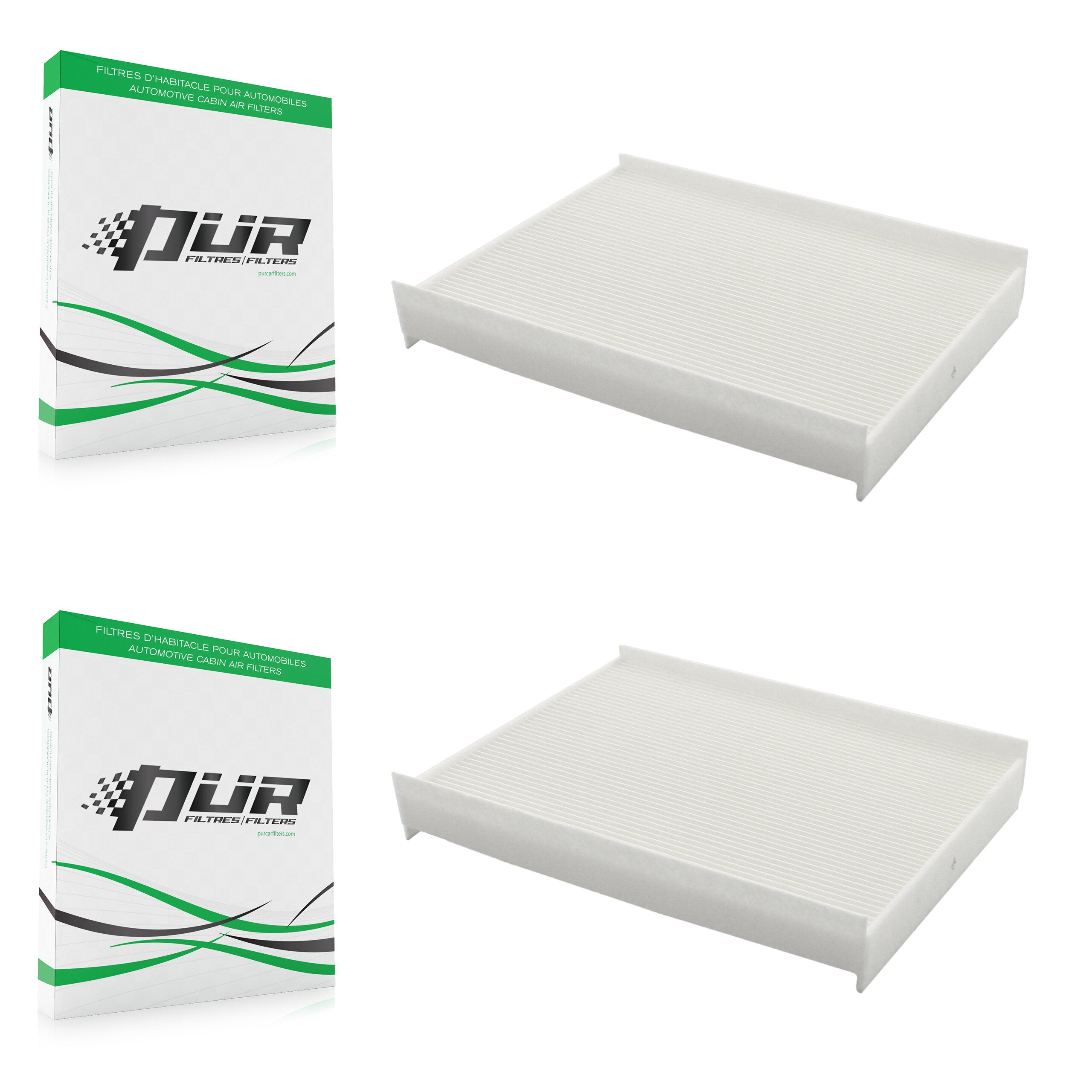 PUR K54-100099 Cabin Air Filter for 2015-2025 Lincoln Navigator, Ford F-150 Lightning, Ford F-59 Commercial Stripped Chassis & more product image