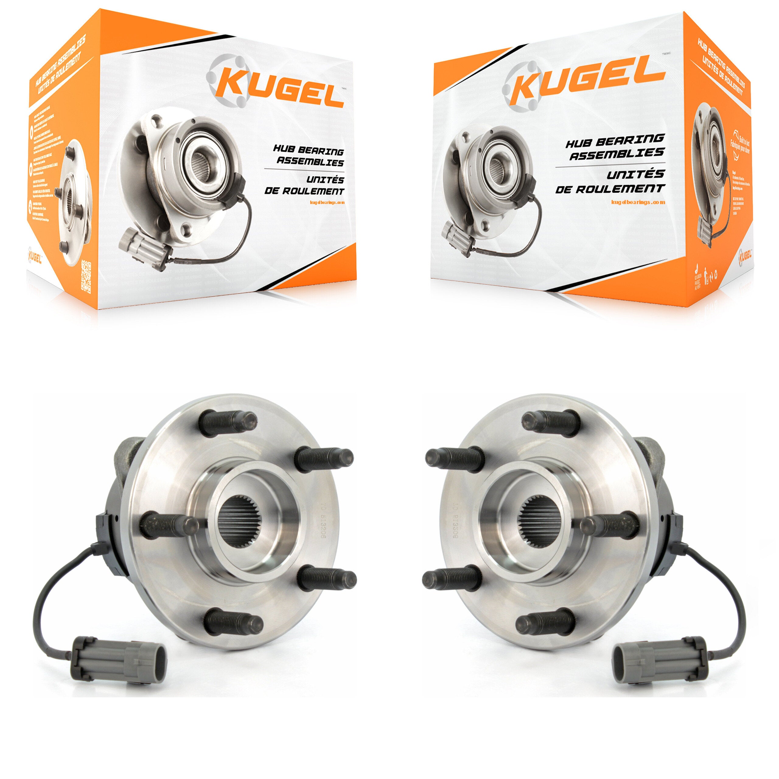 Kugel K70-100284 Wheel Bearing and Hub Assembly for 2003-2011 Chevrolet HHR, Chevrolet Cobalt, Pontiac G5 & more product image
